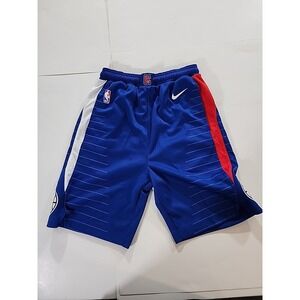 Nike‎ Los Angeles Clippers NBA Blue Icon Edition Swingman Shorts Youth Large New